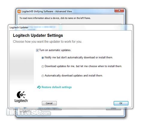 easy once you download the unify app the step by step guide is grate. . Logitech unifying download
